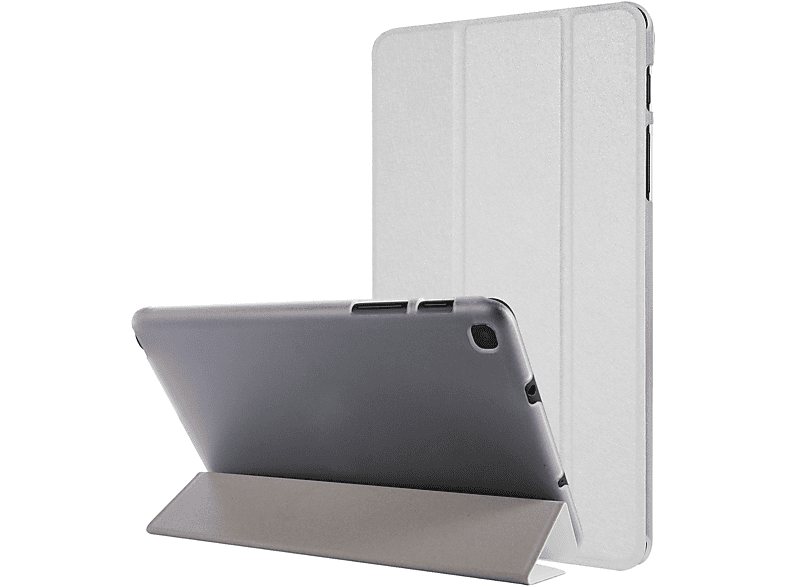 KÖNIG DESIGN Tablet-Hülle Tablet-Hülle Bookcover Kunstleder, Weiß für Samsung