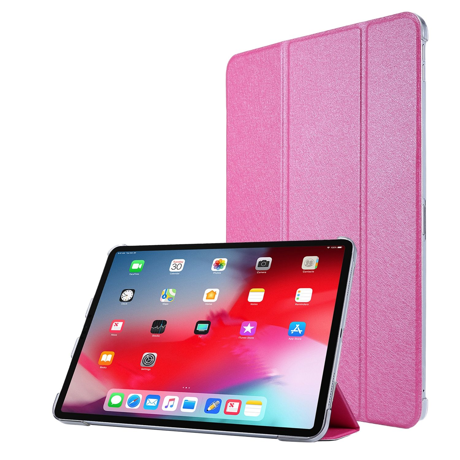 KÖNIG DESIGN Tablet-Hülle Kunstleder, Rosa Bookcover Apple für Tablet-Hülle