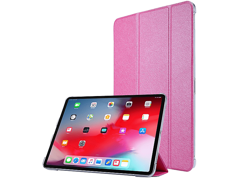 KÖNIG DESIGN Tablet-Hülle Rosa Kunstleder, Apple Tablet-Hülle Bookcover für