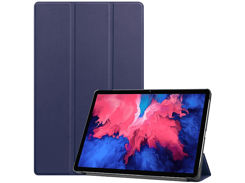 Blau für Kunstleder, Lenovo Tablet-Hülle DESIGN Bookcover Tablet-Hülle KÖNIG
