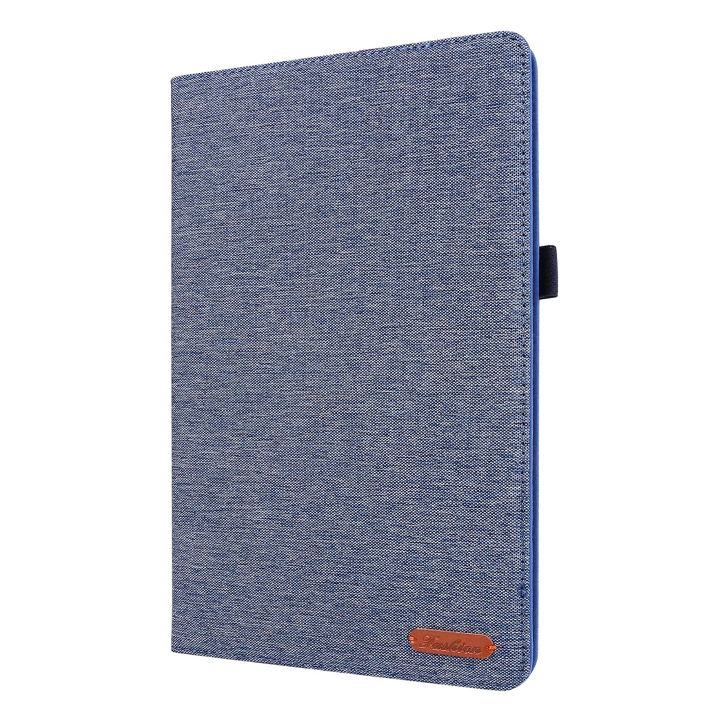 KÖNIG Hülle DESIGN für Samsung Blau Kunstleder, Tablet Schutzcover Bookcover