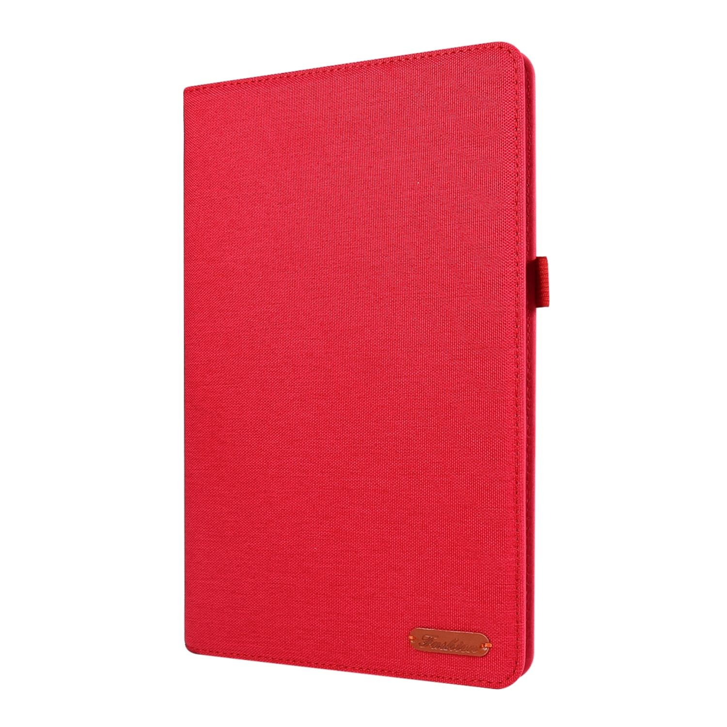 für Kunstleder, Hülle KÖNIG Rot Samsung Schutzcover Bookcover Tablet DESIGN