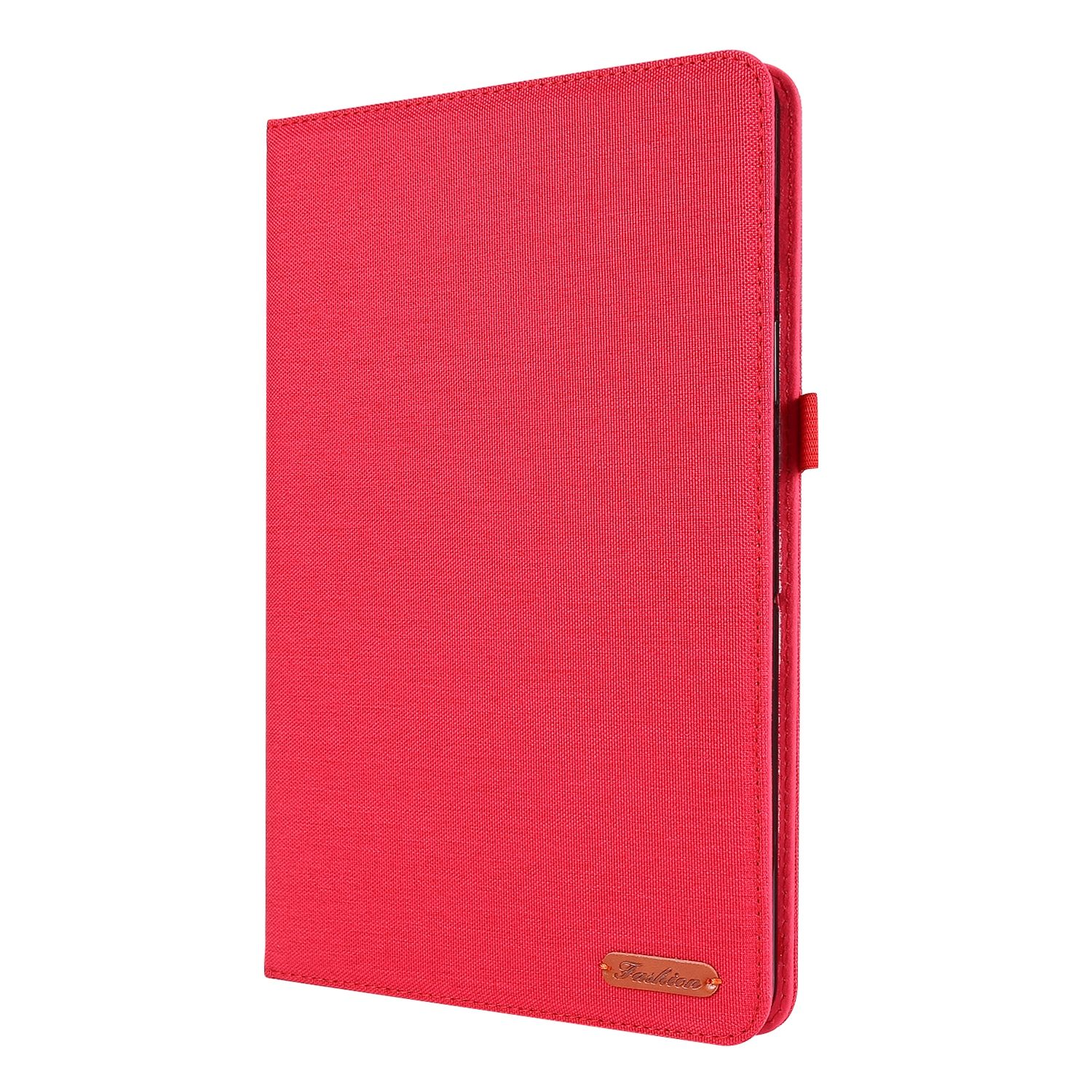 KÖNIG DESIGN Schutzcover Kunstleder, Tablet für Samsung Hülle Bookcover Rot