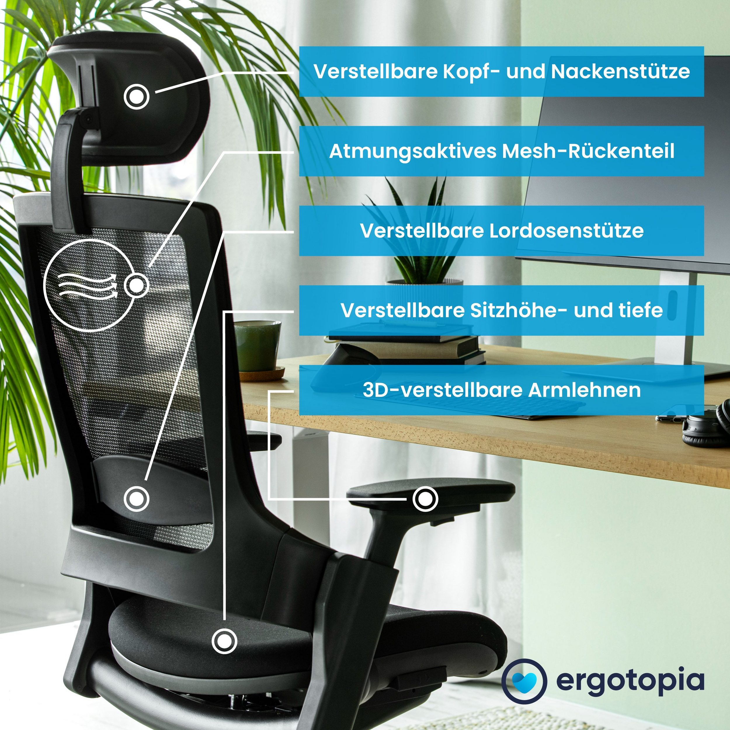 ERGOTOPIA Nextback Bürostuhl