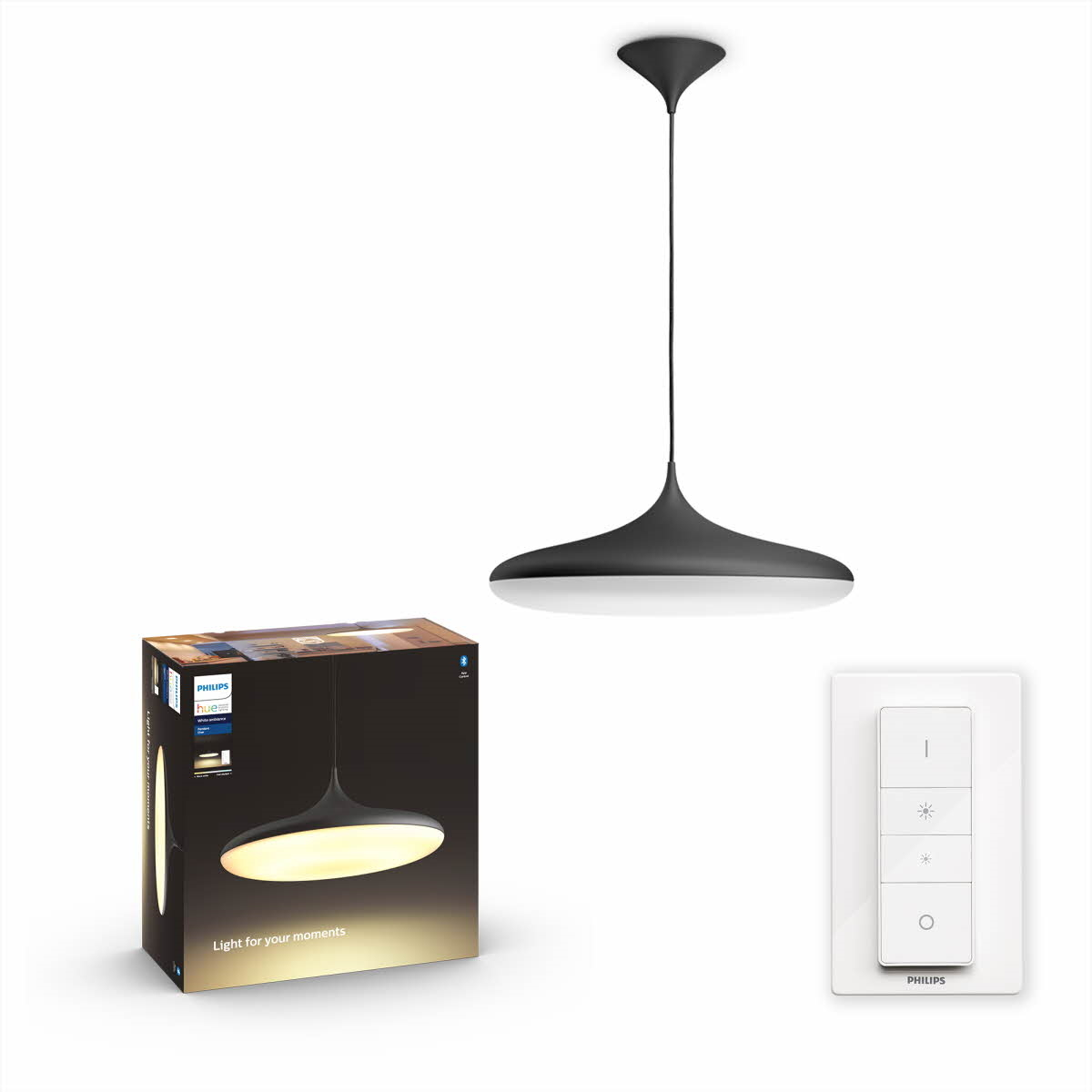 PHILIPS 929003054301 HUE WA CHER DIM SW PENDELL. Deckenleuchte Warmweiß