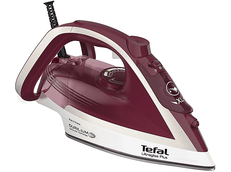 TEFAL FV6810 Ultragliss Plus Dampfbügeleisen (2800 Watt, Durilium ...
