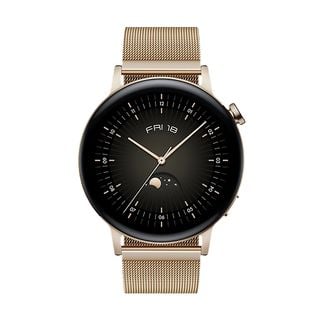 HUAWEI Watch GT3 Smartwatch Edelstahl Flouroelastomer, 130 - 190 mm, gold