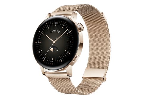 Smartwatch - 55027151 HUAWEI, 190 mm, Acero inoxidable, Oro