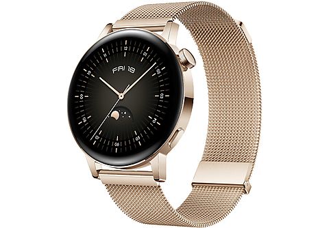 Smartwatch - 55027151 HUAWEI, 190 mm, Acero inoxidable, Oro