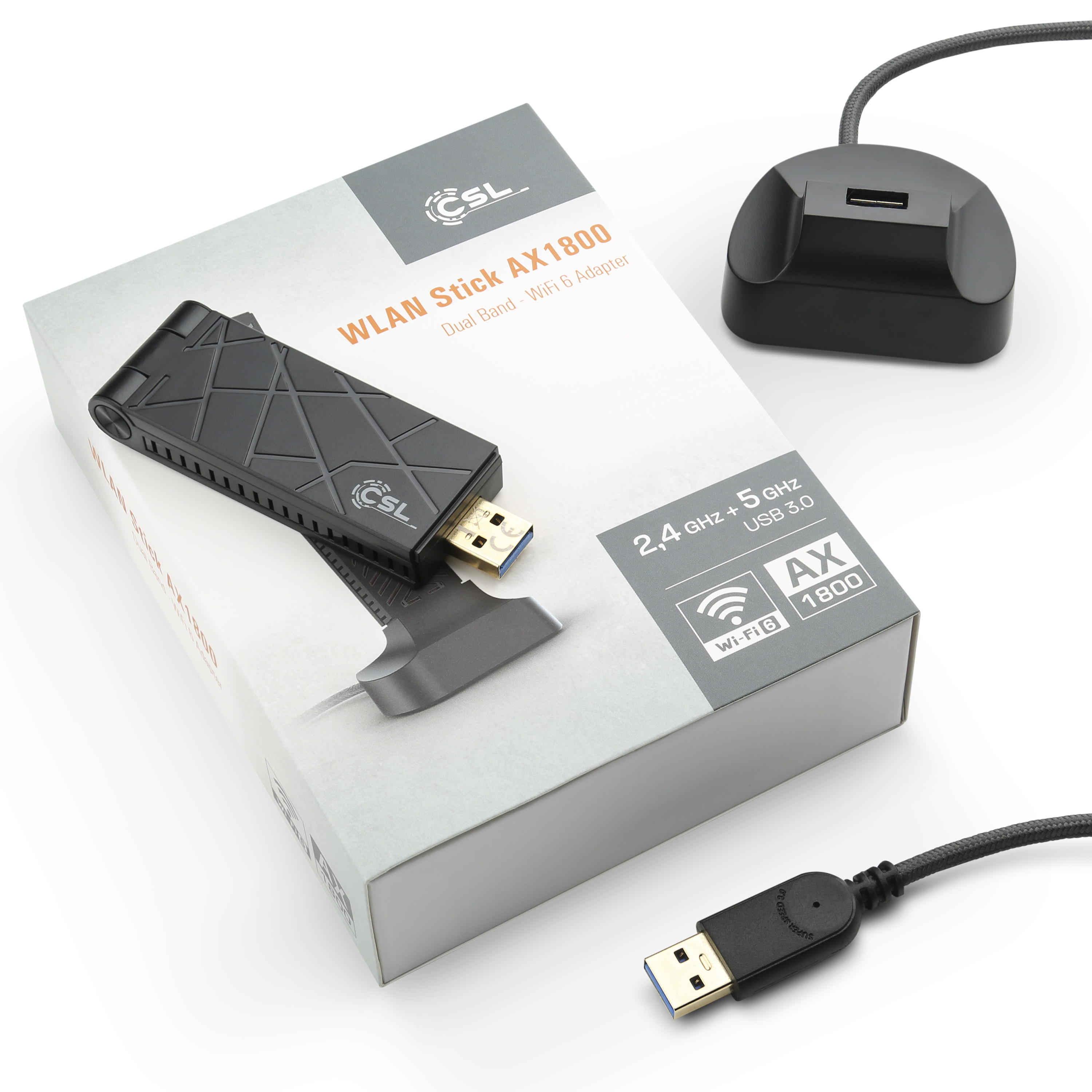 Adapter CSL WLAN USB AX1800
