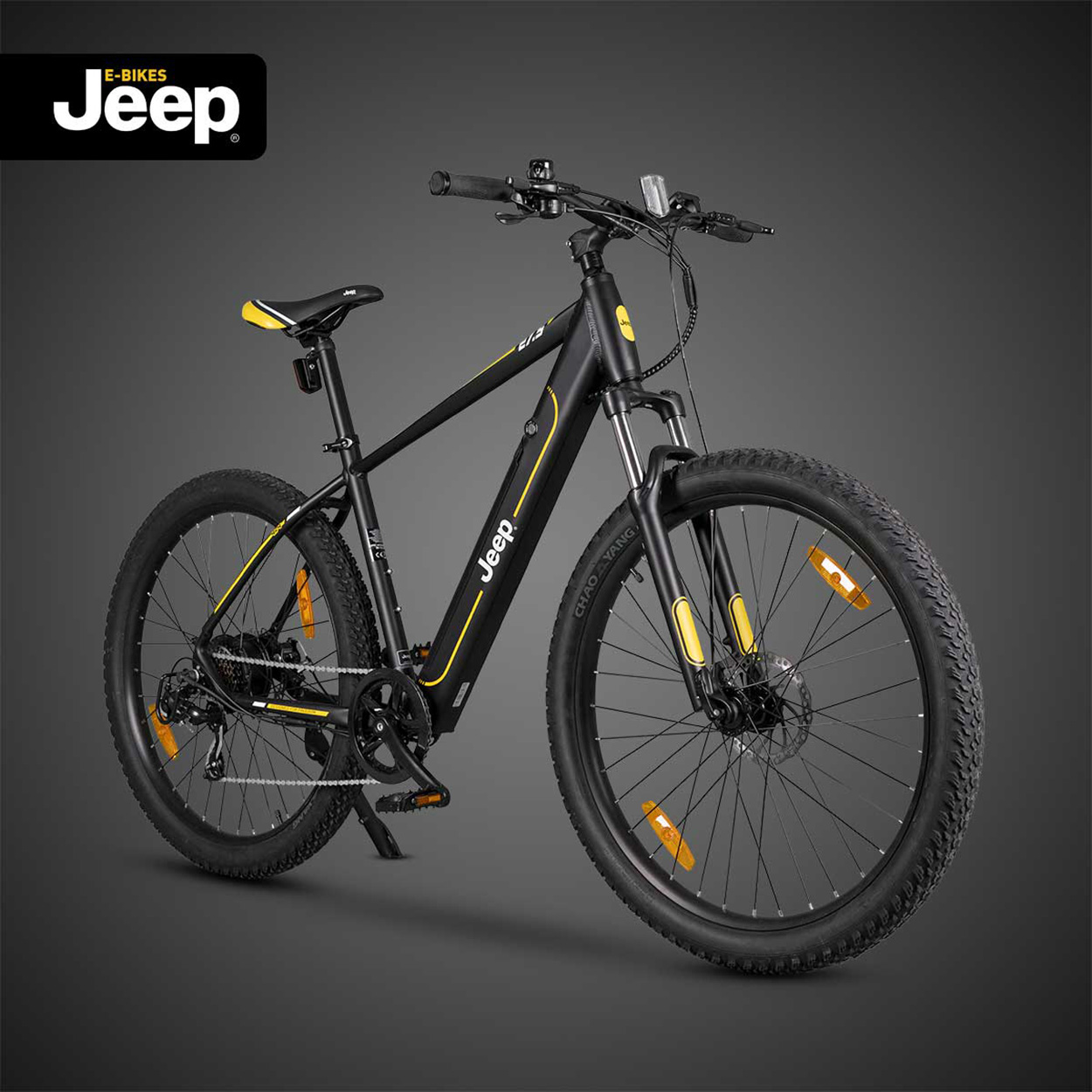 JEEP E-BIKES E-Bike (Laufradgröße: MHR 27,5 black) Tourney Zoll, Laufräder, 7000. Mountain 27,5\