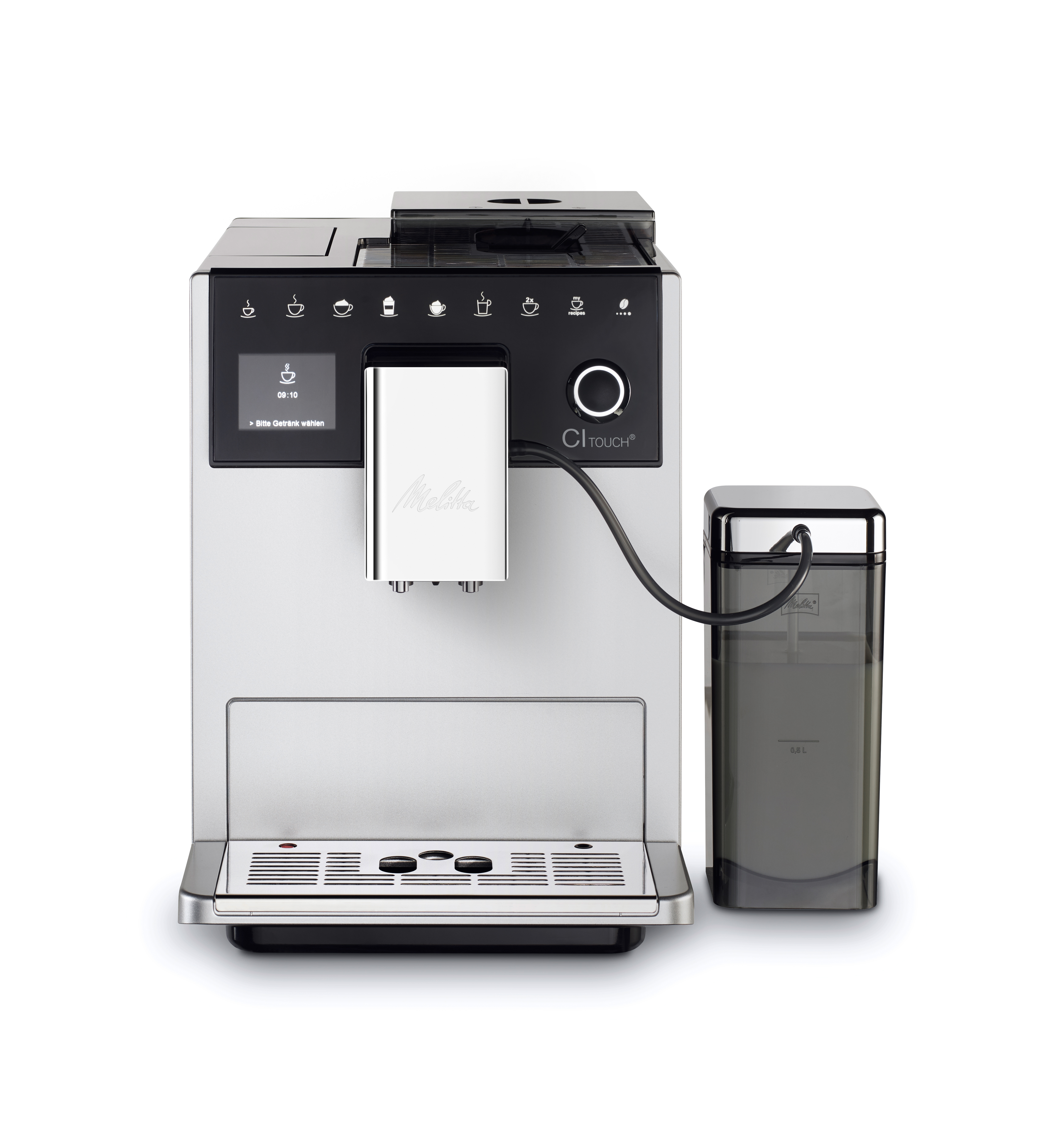 63/0-101 Kaffeevollautomat MELITTA Touch Silber F CI