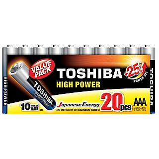 Pilas AAA - TOSHIBA R03ATPACK20