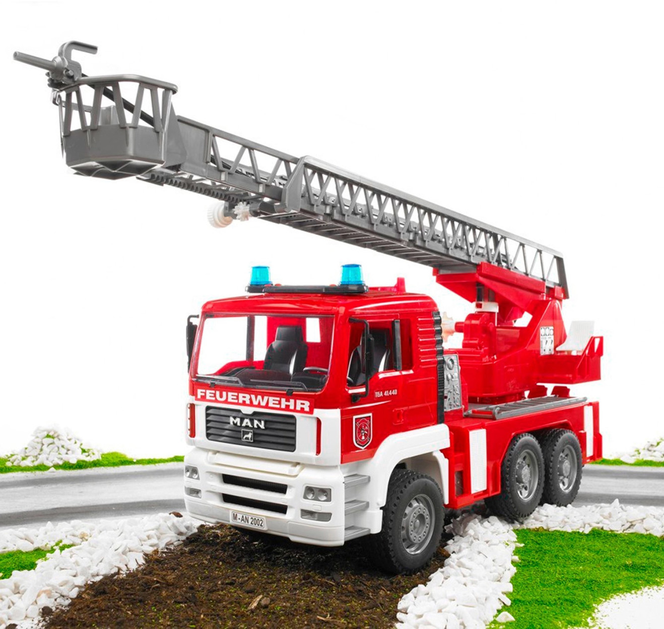 Czarna frytkownica beztłuszczowa z dwoma koszami ze znakami wymiarów i tekstem o jej funkcjach.