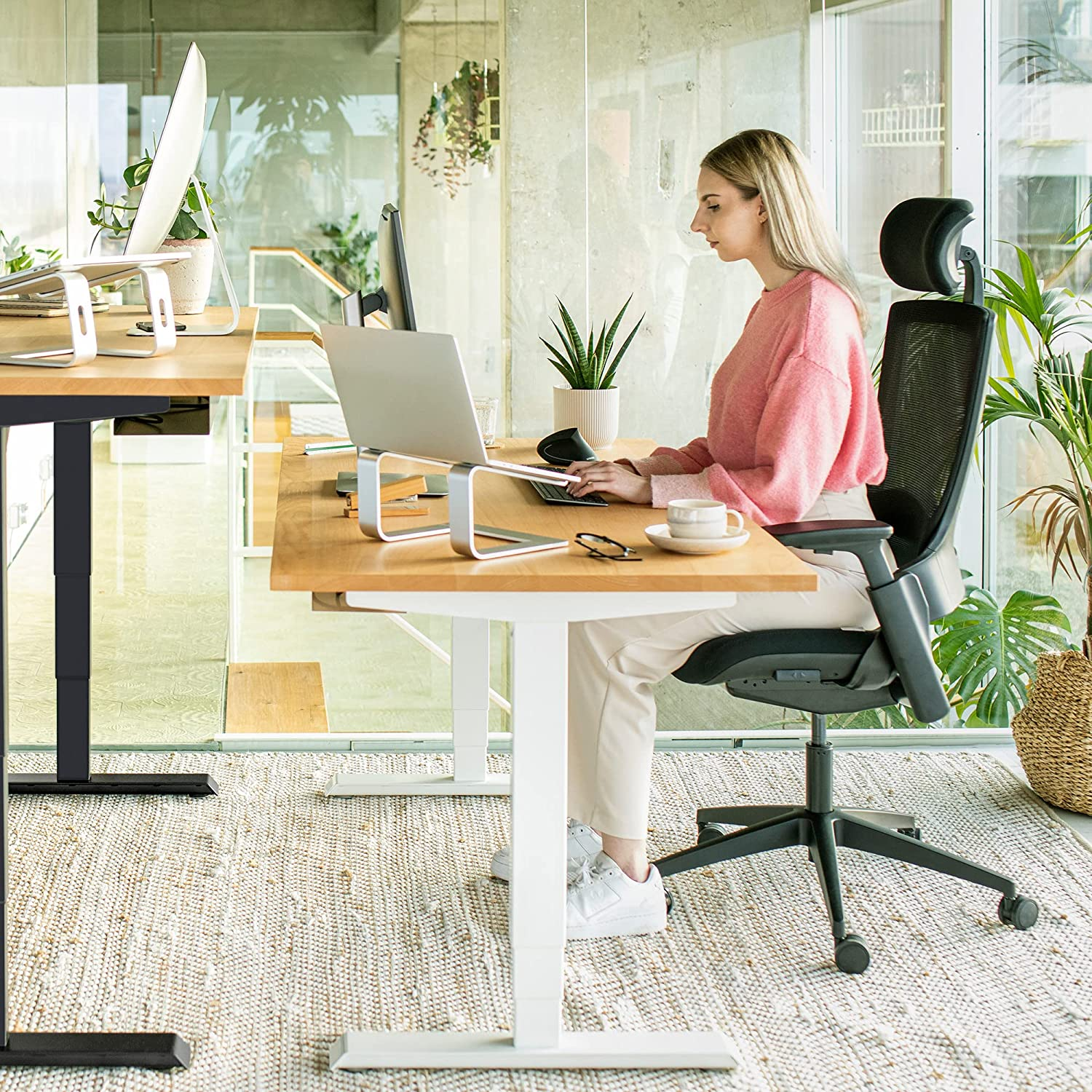 ERGOTOPIA Desktopia Pro X Schreibtisch Höhenverstellbarer