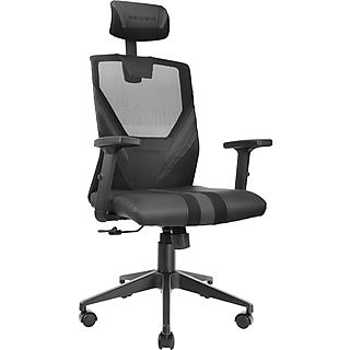 Silla Gaming  - MGCERGOBK MARS GAMING, 150 kg, Negro