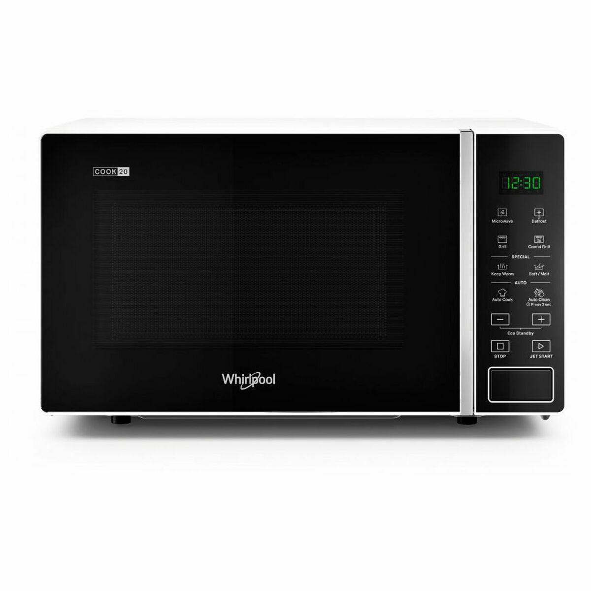 Microondas integrable - MWP203W 20L WHIRLPOOL CORPORATION, Negro