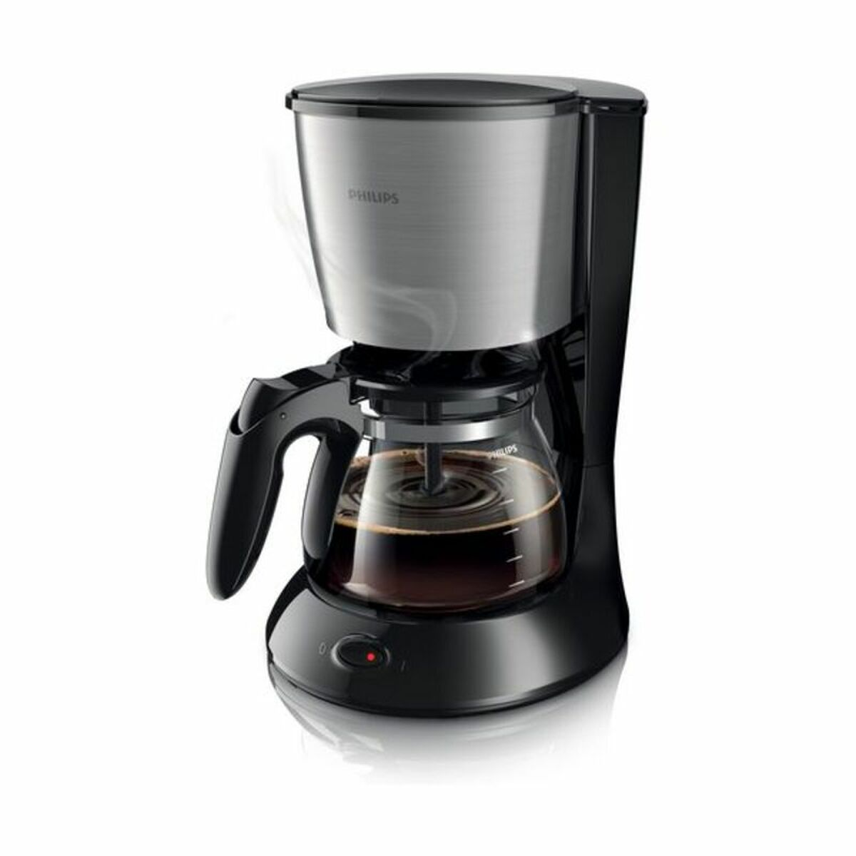 Cafetera de goteo - Philips HD7462/20 - Cafetera Goteo 15 Tazas PHILIPS, 1,0 kW, 1,0 l, Acero Inoxidable