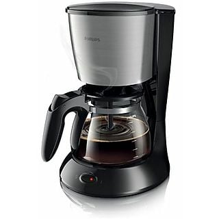 Cafetera de goteo - PHILIPS HD7462/20, 1000 W, 15 tazas, Acero Inoxidable