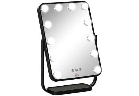 DAYU Hollywood Espejo de Maquillaje con luz LED 15 Espejo tocador  iluminados con Control táctil 3