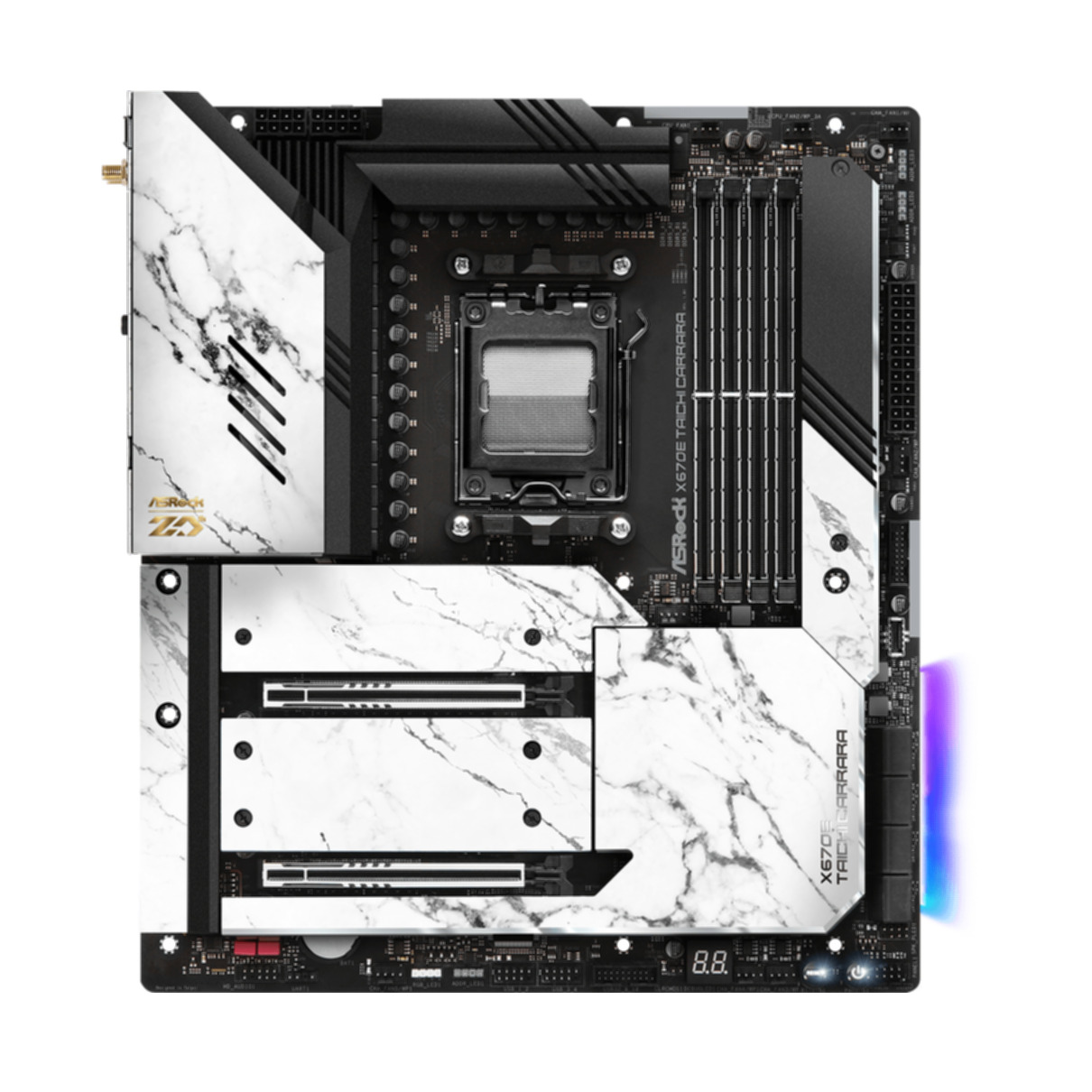 ASROCK X670E Taichi Carrara schwarz Mainboards