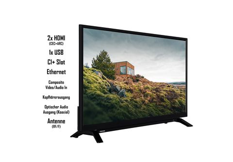 TOSHIBA 32W2263DG LED TV (Flat, 32 Zoll / 80 cm, HD-ready, SMART TV) |  MediaMarkt
