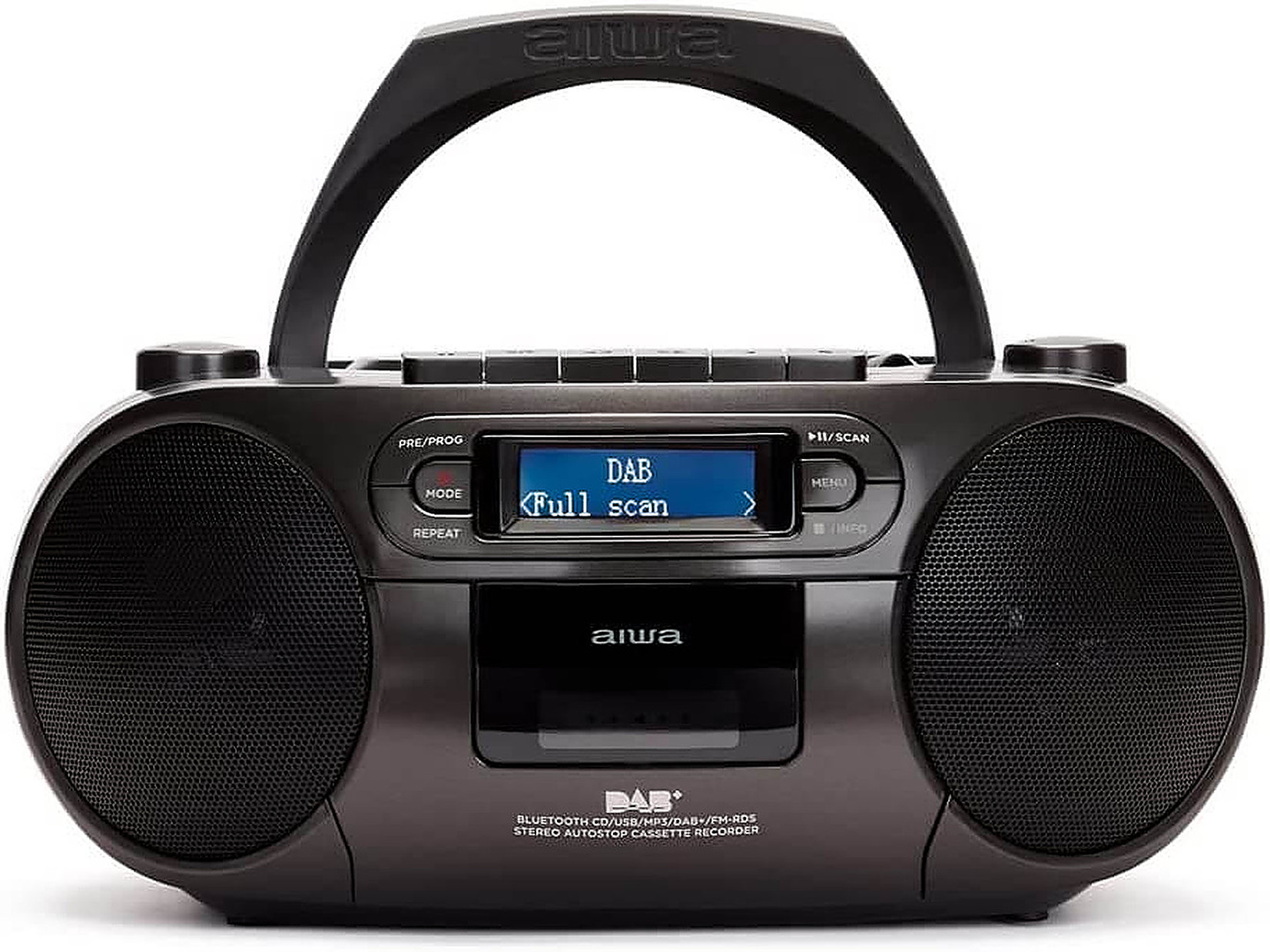 AIWA BBTC-660DAB/BK schwarz CD-Player