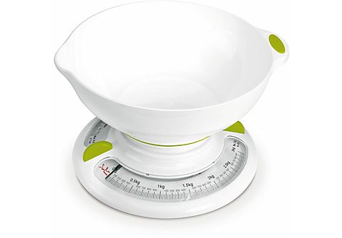 Balanza de cocina - JATA 610N, 3 kg, Blanco