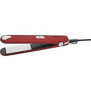 Rizador de pelo - AEG HC 5680, Cerámica, 20 W, 1 °C, Rojo