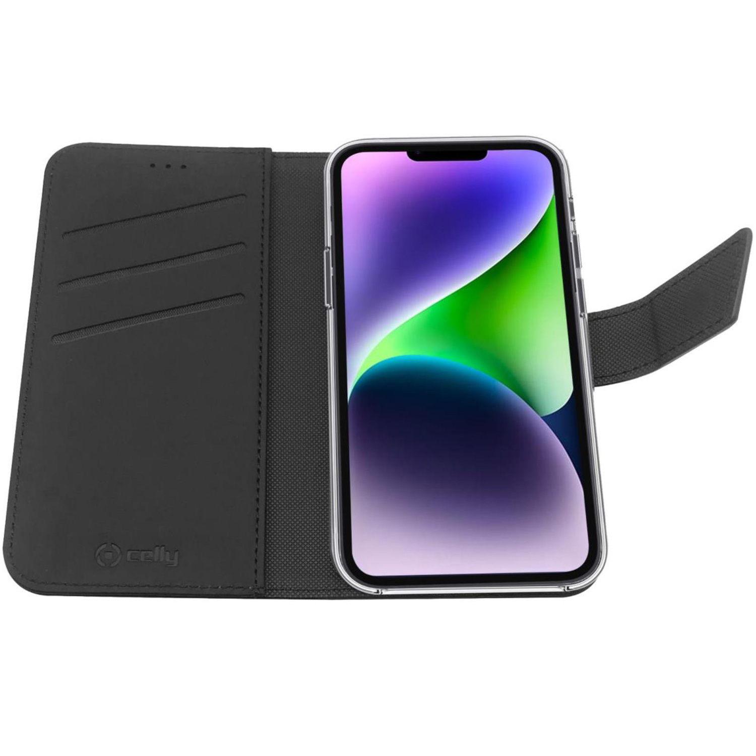 CELLY WALLY CASE IPHONE 14 PLUS BLACK Custodie per Apple (brand) iPhone 14 Plus, Black