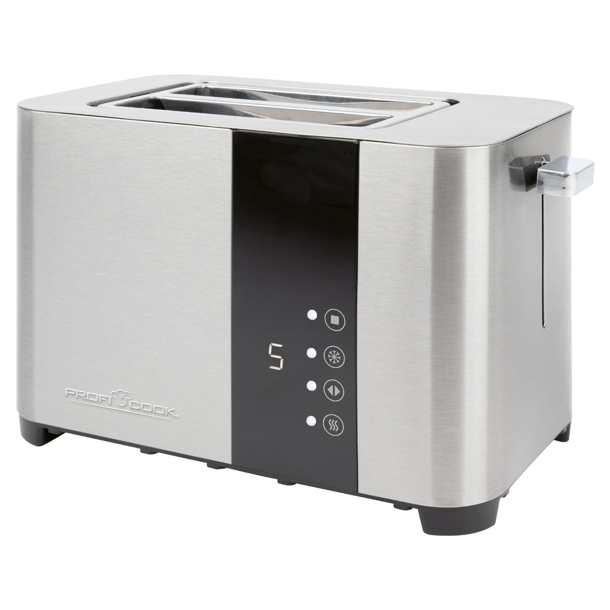 2) (850 Silber Schlitze: PC-TA Watt, PROFICOOK Toaster 1250