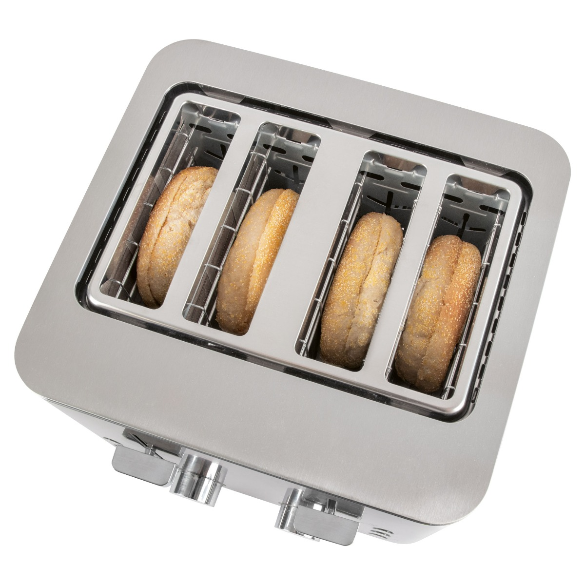 PROFICOOK PC-TA 1252 Toaster Silber 2) Schlitze: Watt, (1500