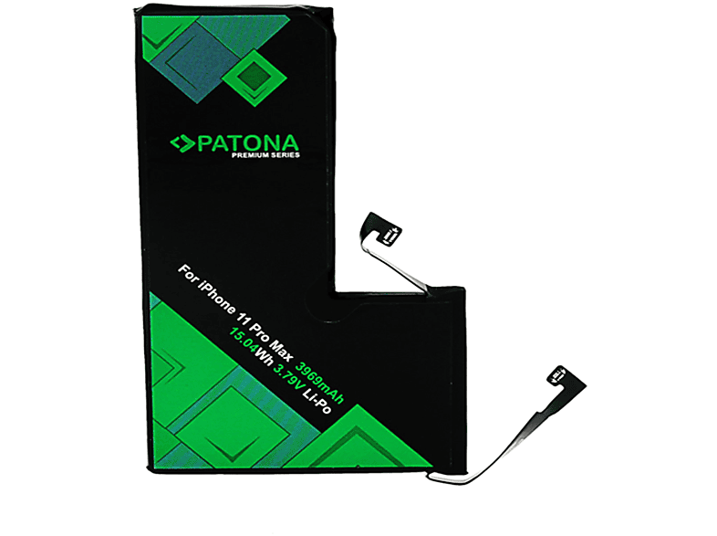PATONA 11 Pro Max Li-Polymer Ersatzakku, 3.79 Volt, 3969mAh 1 Stück