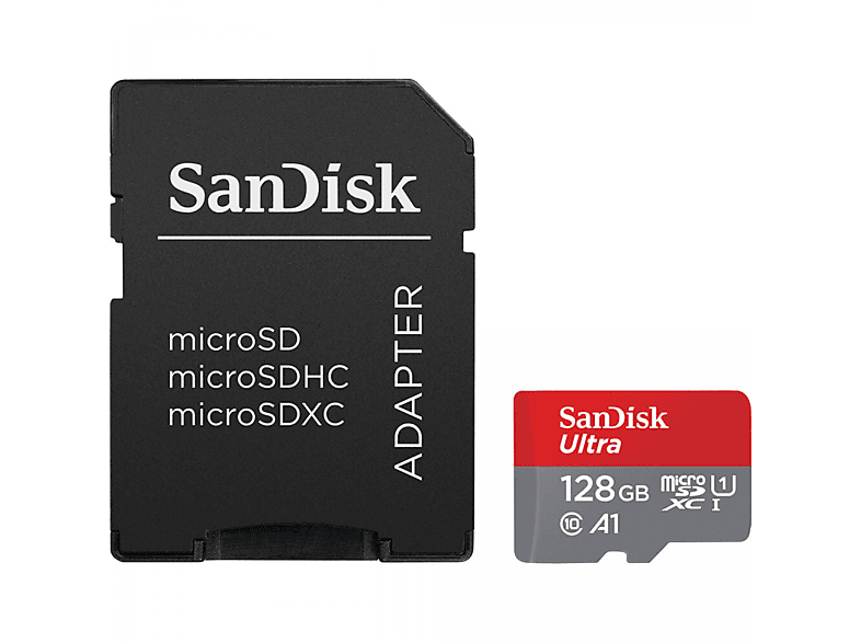 SANDISK 257895, Micro-SDXC Speicherkarte, GB, 140 MB/s 128