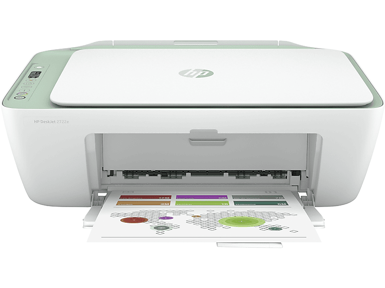 HP DeskJet 2722e Inkjet Multifunktionsdrucker WLAN
