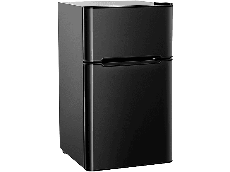 Kühlschrank Schwarz) hoch, COSTWAY (F, 90L cm 86