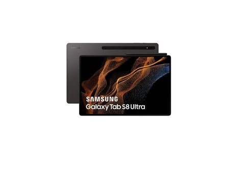 Tablet - SAMSUNG Tab S8 Ultra, Negro, 128 MB, 14,6  WQXGA+, 8 GB RAM,  Snapdragon, Android
