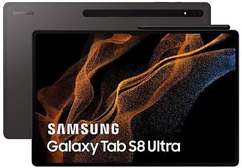 Tablet - SAMSUNG Tab S8 Ultra, Negro, 128 MB, 14,6  WQXGA+, 8 GB