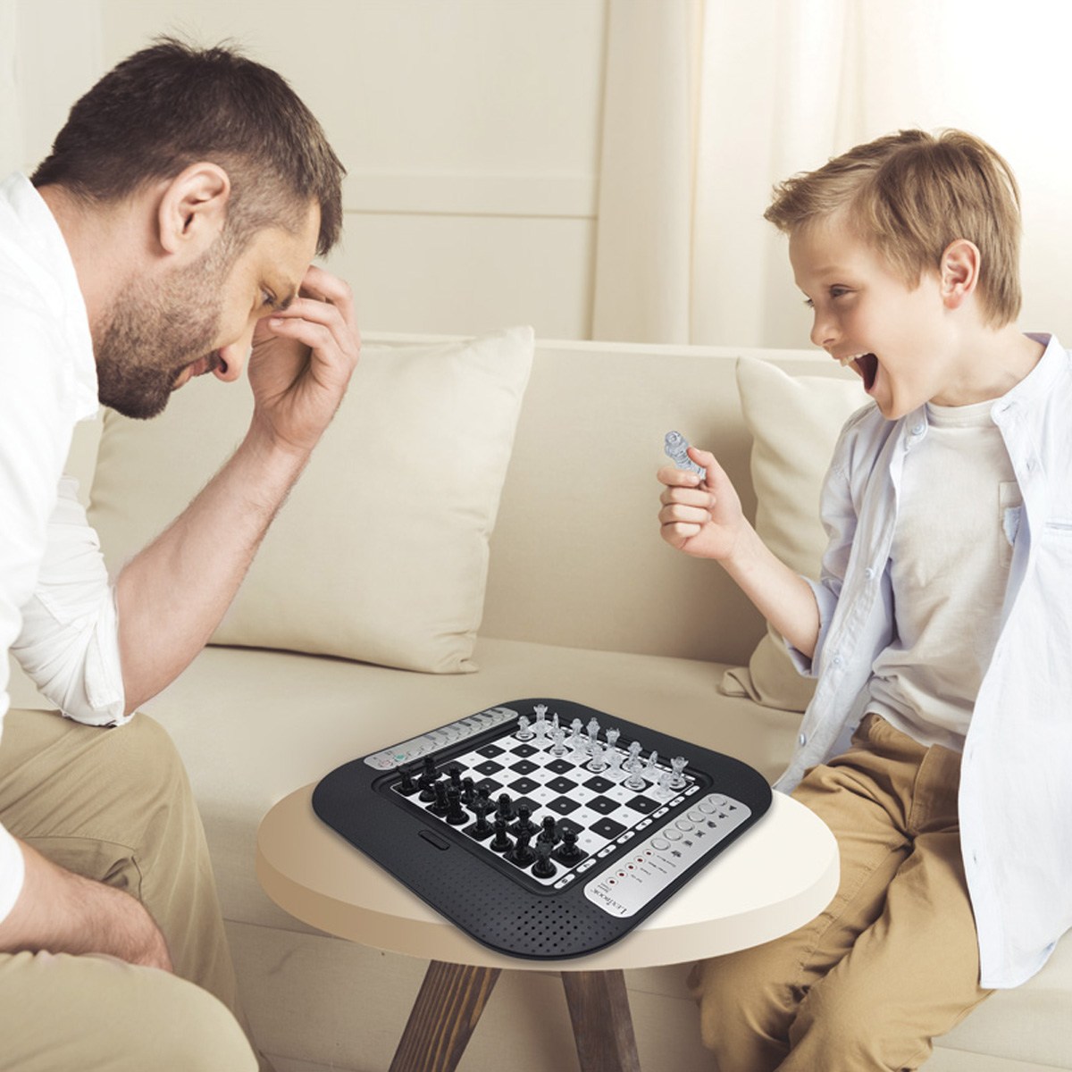 - mit 1800 ELO FX Chessman® LEXIBOOK Ablagefach Schachcomputer
