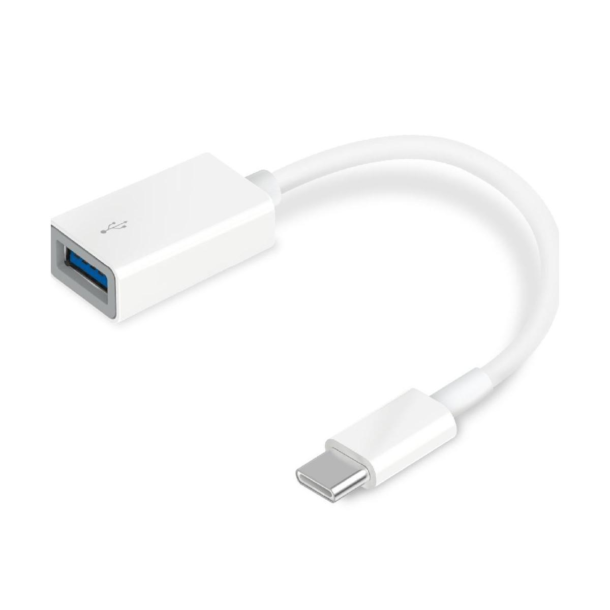 TP-LINK UC400 USB-C to USB-A Dönüştürücü Beyaz