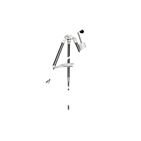 Telescopio con trípode Acero. Montura Eq3. - BRESSER Acromático Ar-102/1000