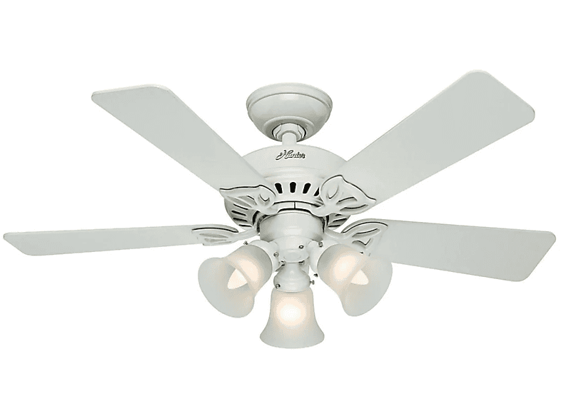 HUNTER FANS Beacon Hill Deckenventilator Weiß (57 Watt) MediaMarkt