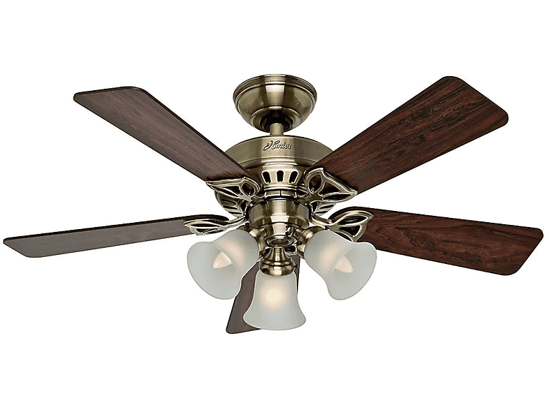 HUNTER FANS Beacon Hill Rosenholz Watt) (57 Deckenventilator