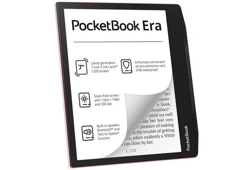 E-Book - PB700-L-64-WW POCKETBOOK, 7,00 , 64 GB, 1264 x 1680 Pixeles,  Negro