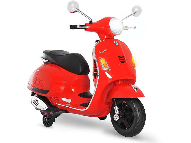 Moto eléctrica infantil - HOMCOM 3 Ruedas, 6V, 18-36 Meses, Faro, Bocina, 2  km/h, 72x57x56 cm