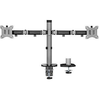 ACT AC8336 Monitorarm 2x Zilver Monitorarm