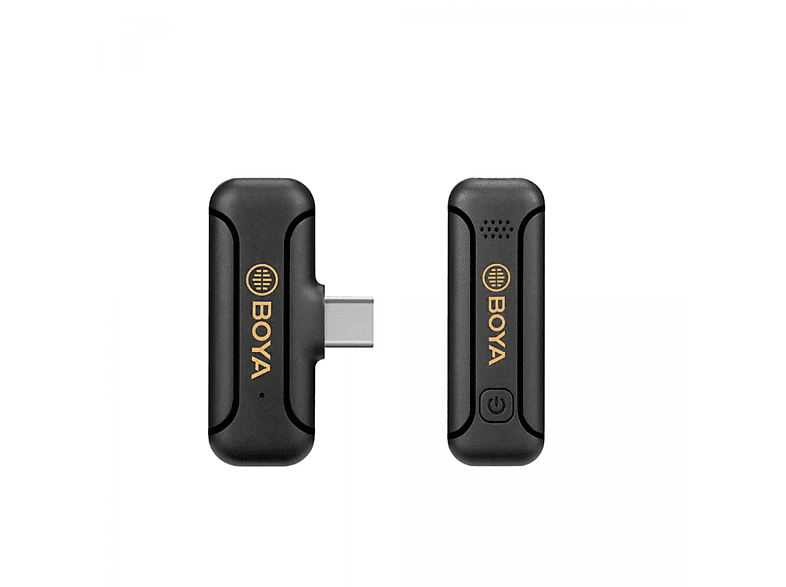 BOYA Kabelloses Schwarz BY-WM3 USB-C x1 Mikrofonsystem Mikrofon Für