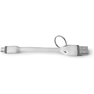 Cable USB  - ESUSBMICROKEYWH CELLY, Blanco