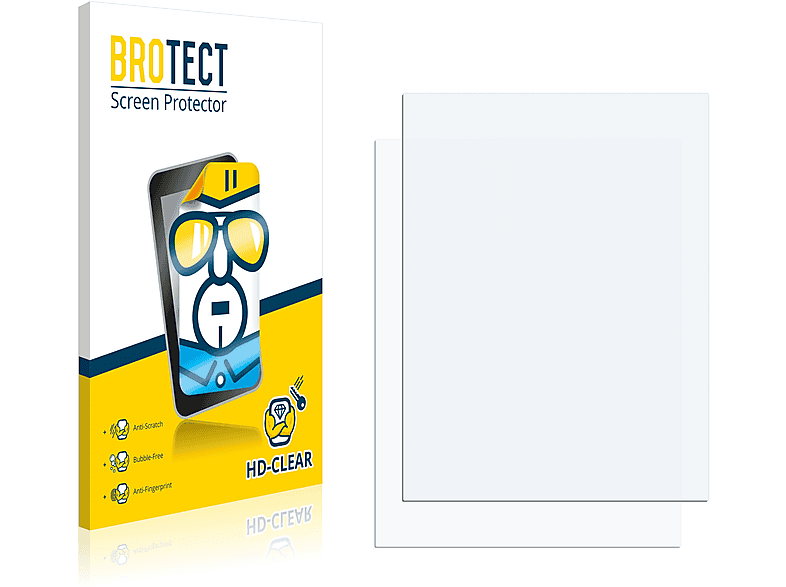 BROTECT 2x klare Schutzfolie(für Topcon FC-200)