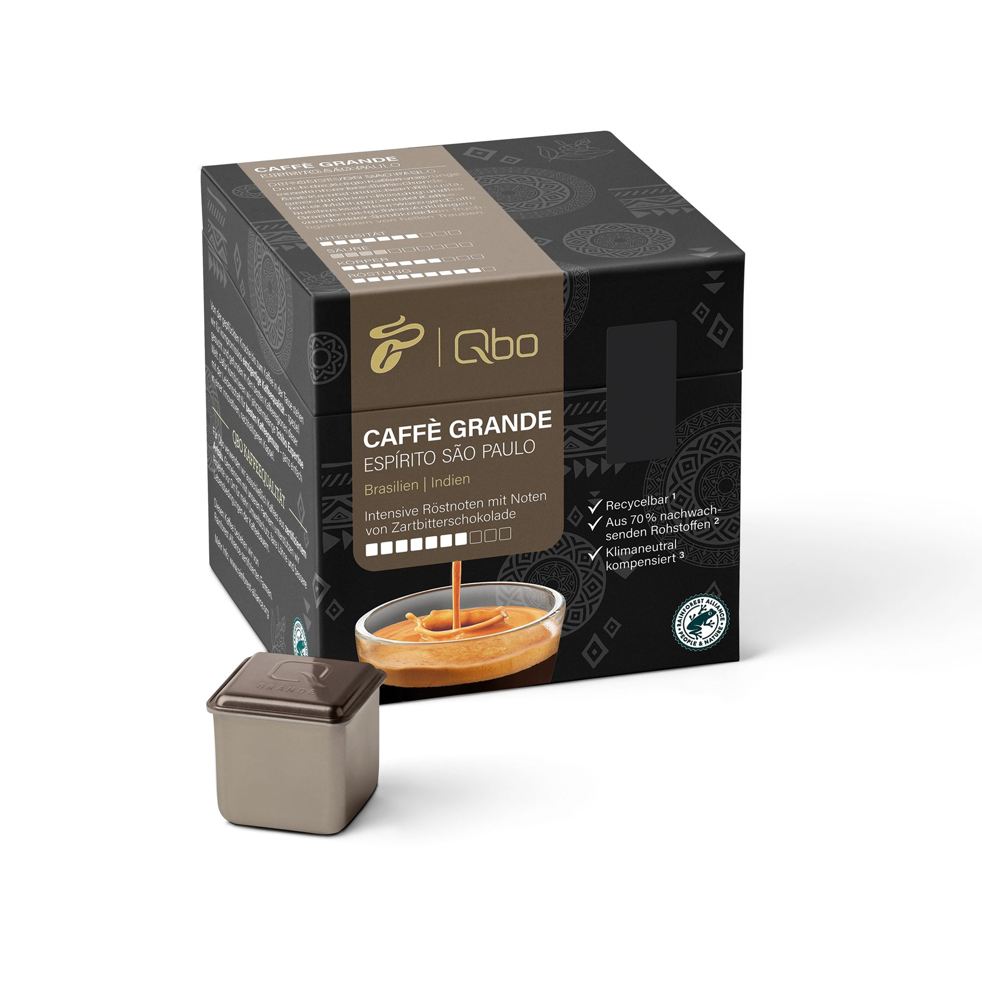 27 TCHIBO Grande Espírito (Tchibo Stück São QBO 526040 Qbo Kaffeekapseln Kapselsystem) Paulo Caffè